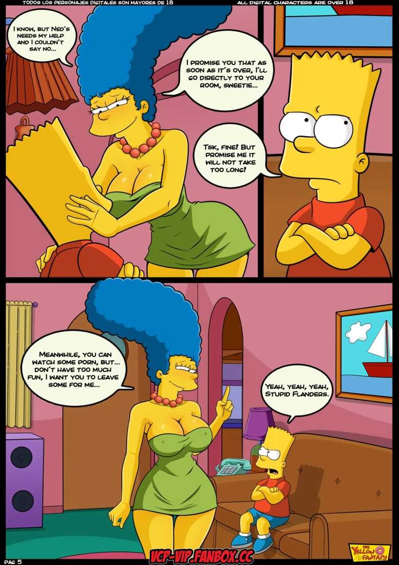 The Yellow Fantasy: Babysitting without Babysitting  Porn Comic english 06