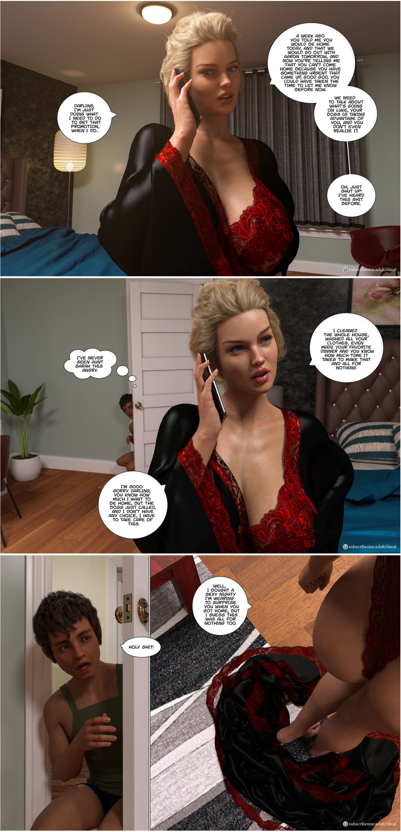 Together By Daval3D Part 1 Porn Comic english 16