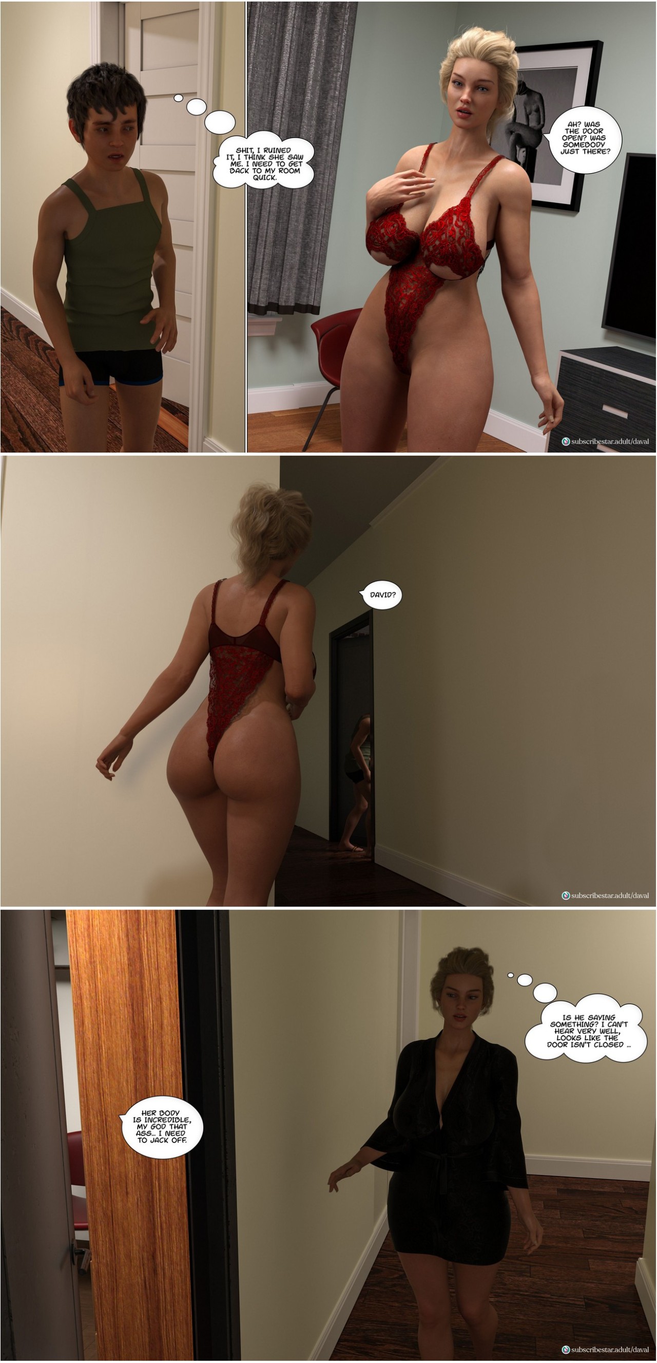 Together By Daval3D Part 1 Porn Comic english 18