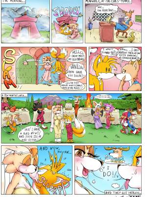 Vanilla Kidnap 2: Tails pays the price! Porn Comic english 14