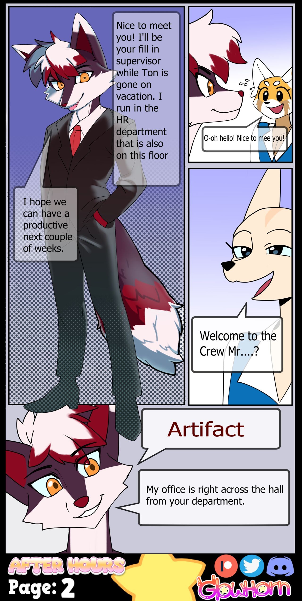 After Hours By GlowHorn Porn Comic english 05