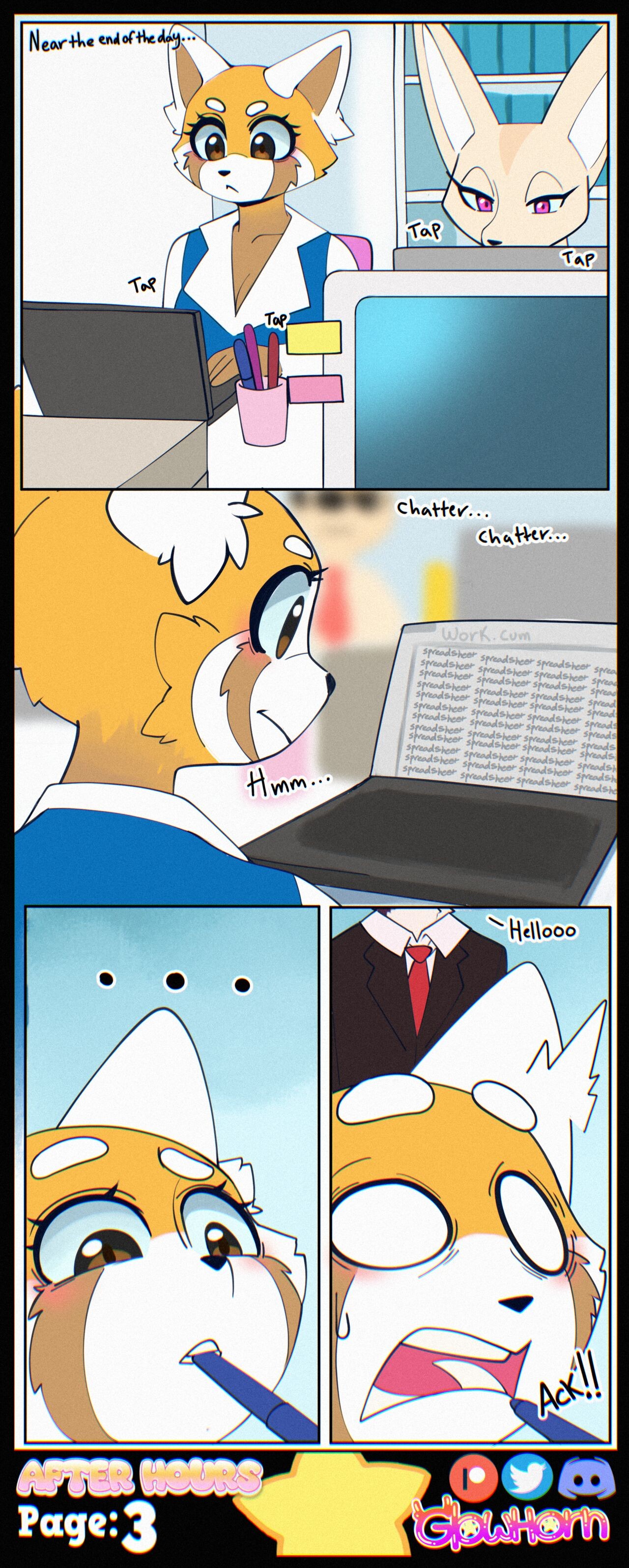 After Hours By GlowHorn Porn Comic english 06