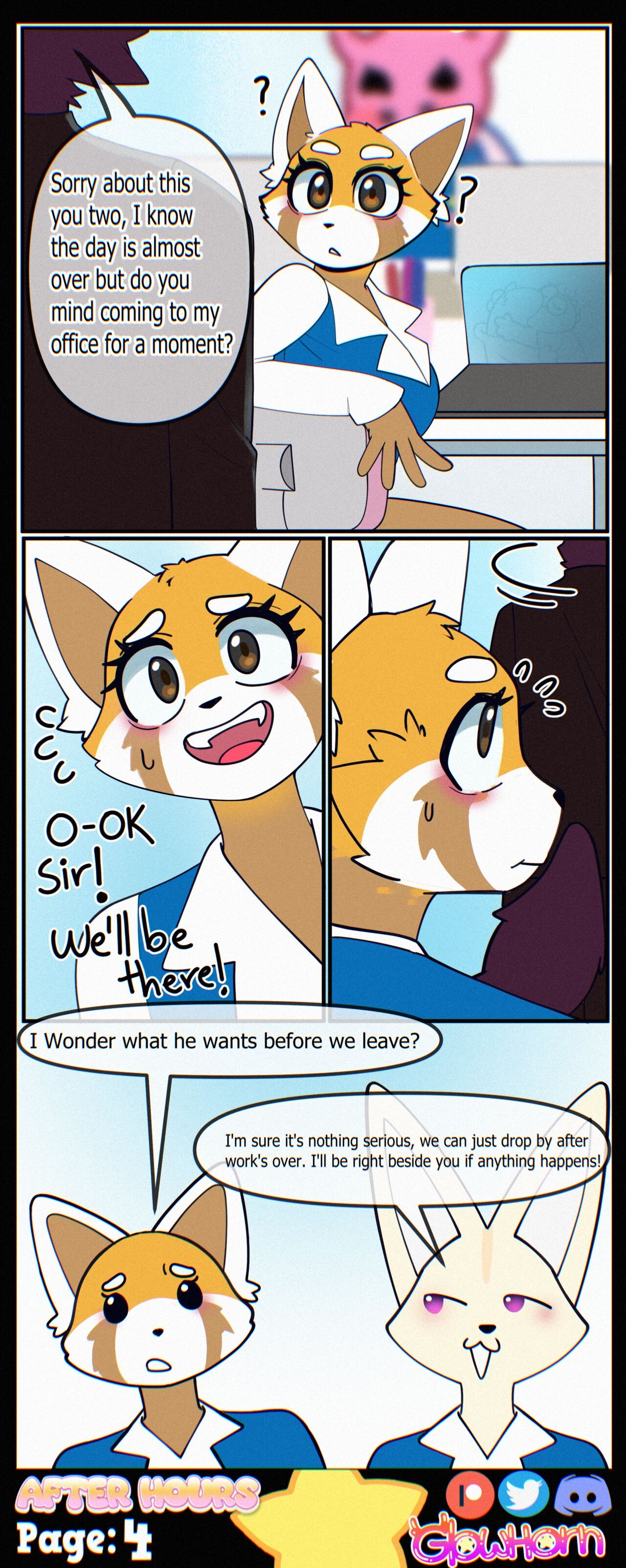 After Hours By GlowHorn Porn Comic english 07