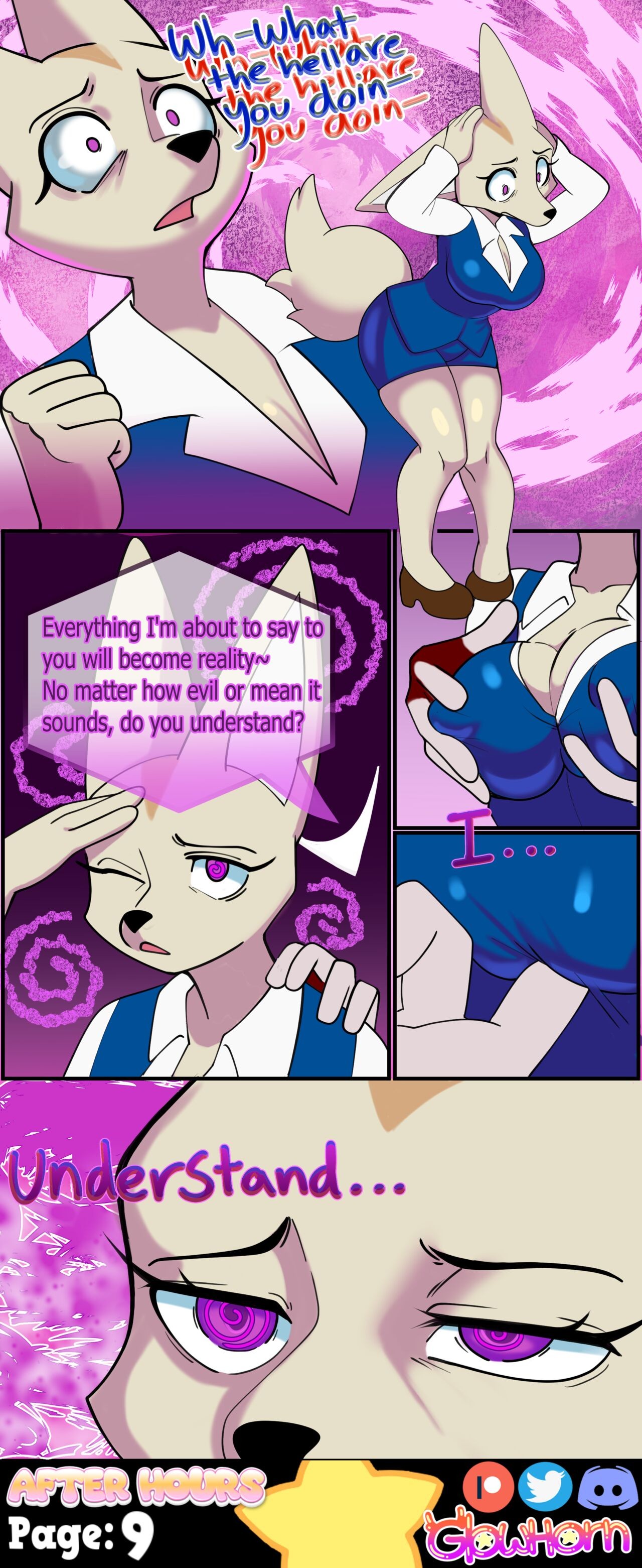 After Hours By GlowHorn Porn Comic english 12