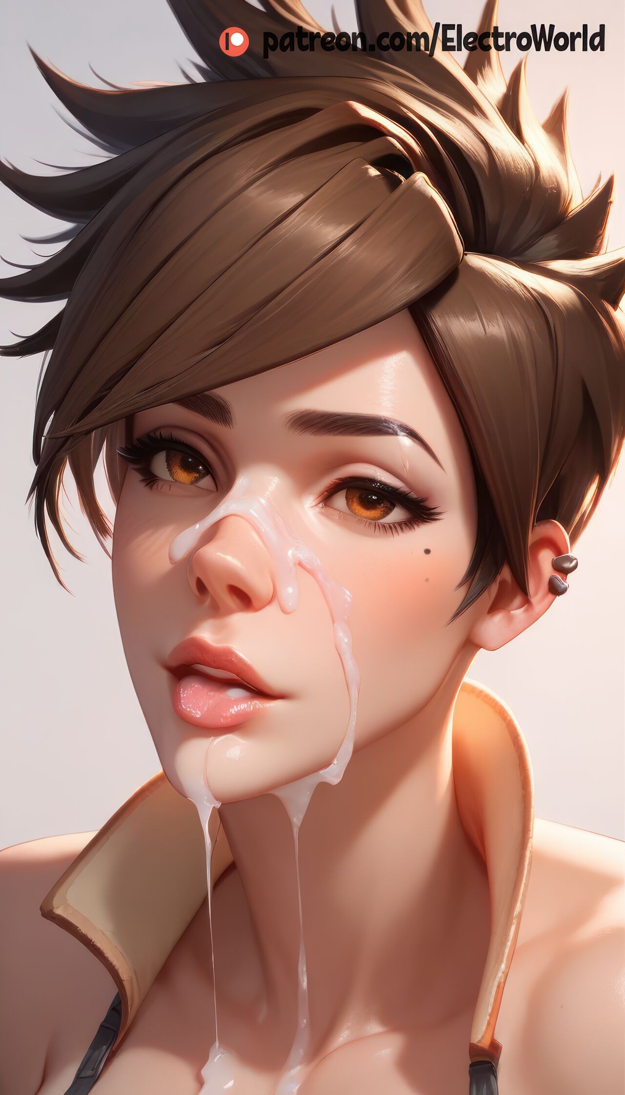 AI Generated: Tracer Porn Comic english 08