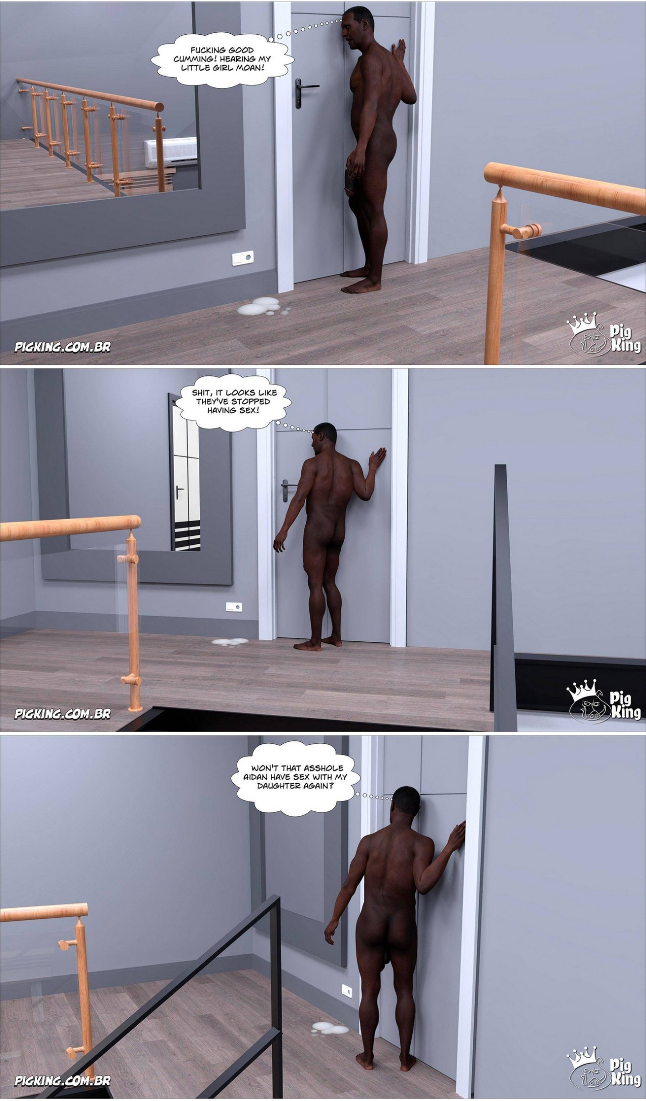 Big Black Cocks Part 3 Porn Comic english 02