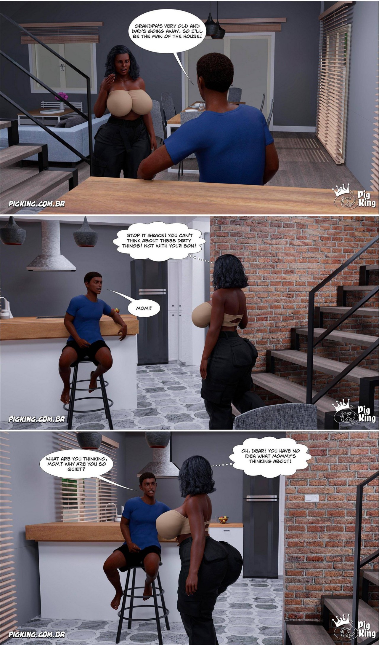 Big Black Cocks Part 4 Porn Comic english 11