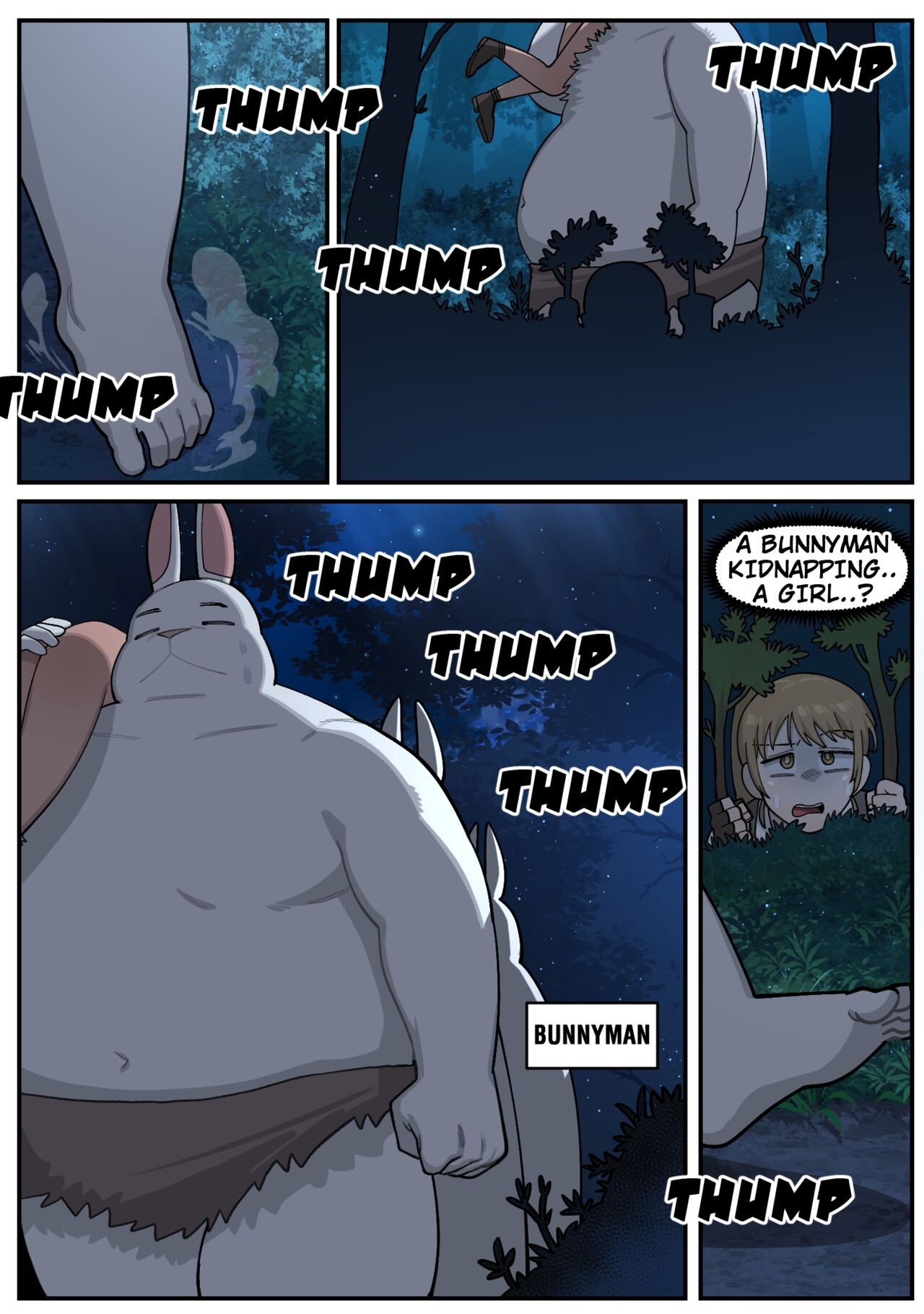 Bunnyman Hunting Mission Part 1 Porn Comic english 04