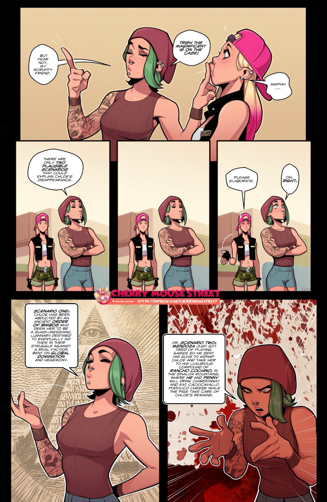 Chloe & Amber Part 4: Second Coming Porn Comic english 20