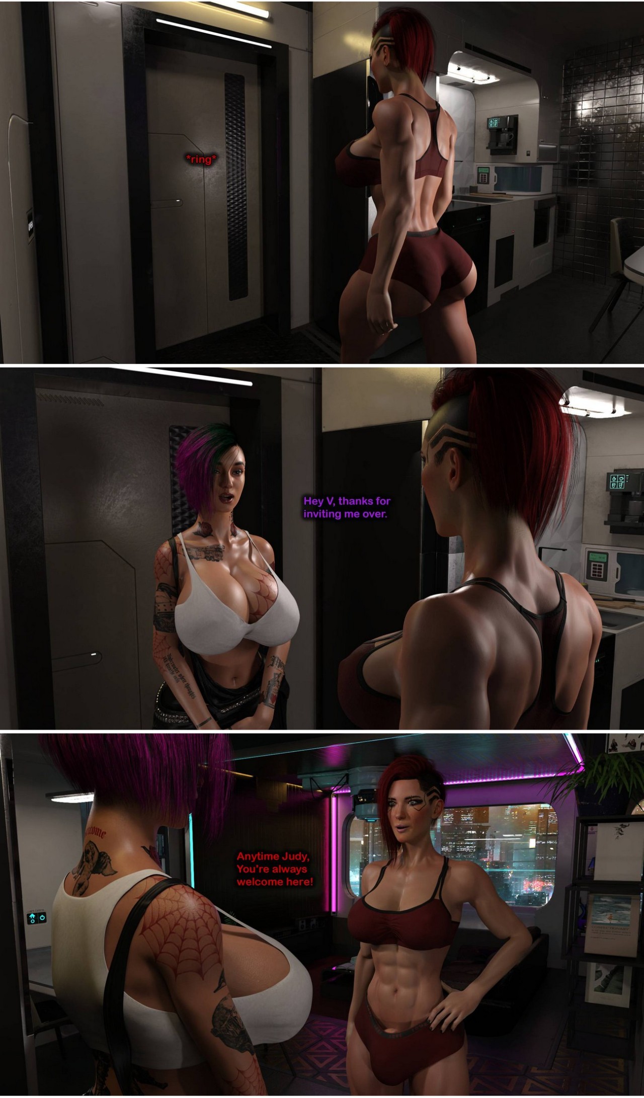 Confronting Judy Porn Comic english 02