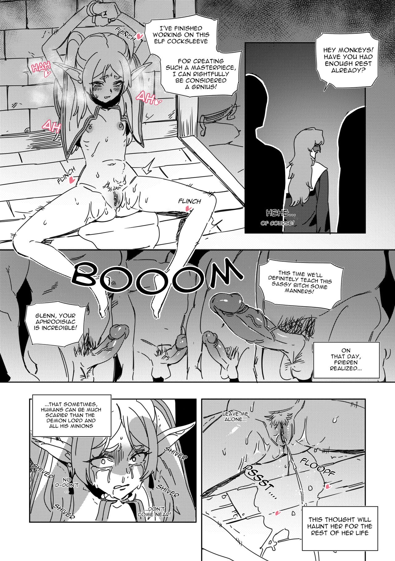 Defeated Frieren: Training Guide Porn Comic english 07