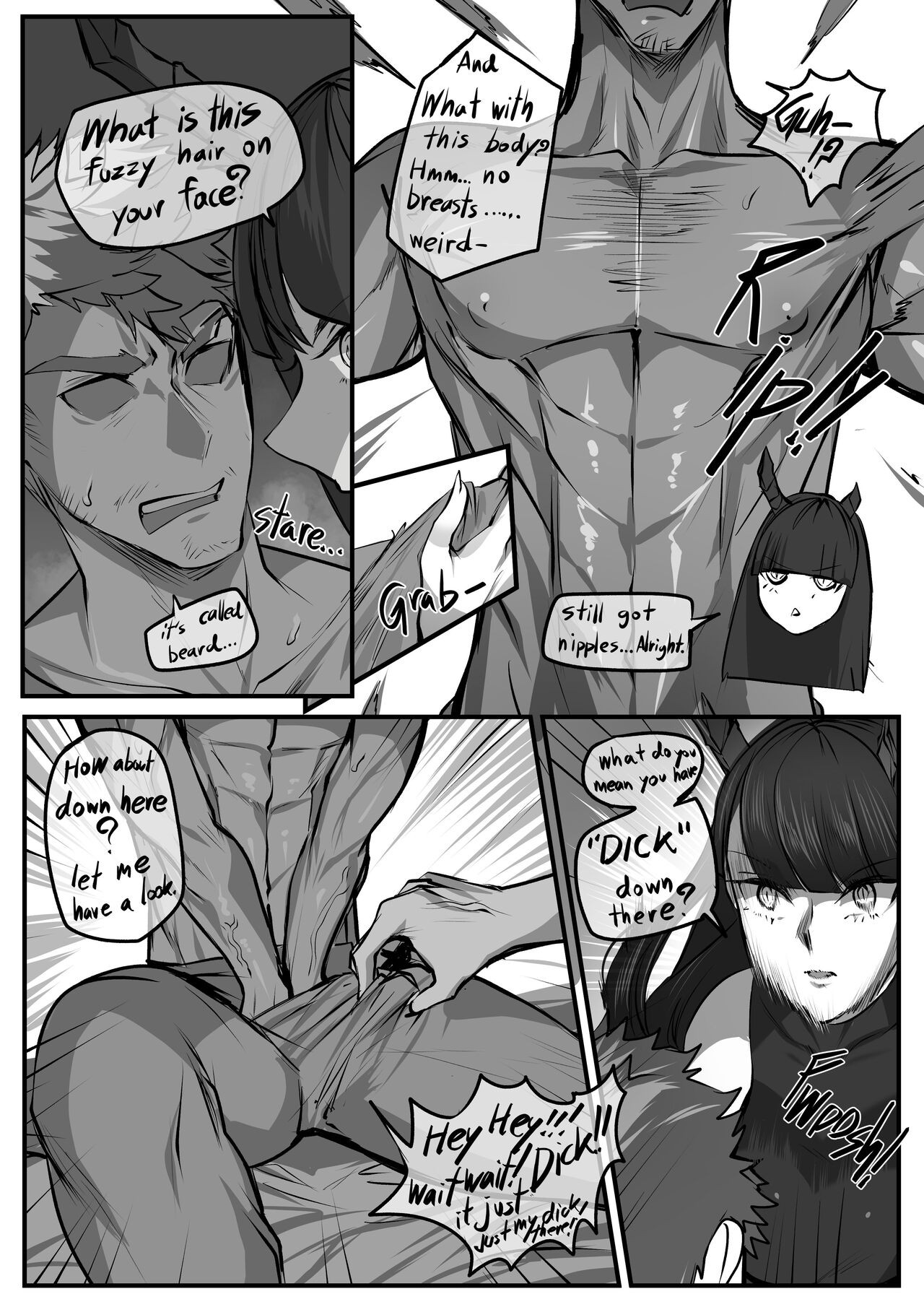 Demihuman Island Porn Comic english 04