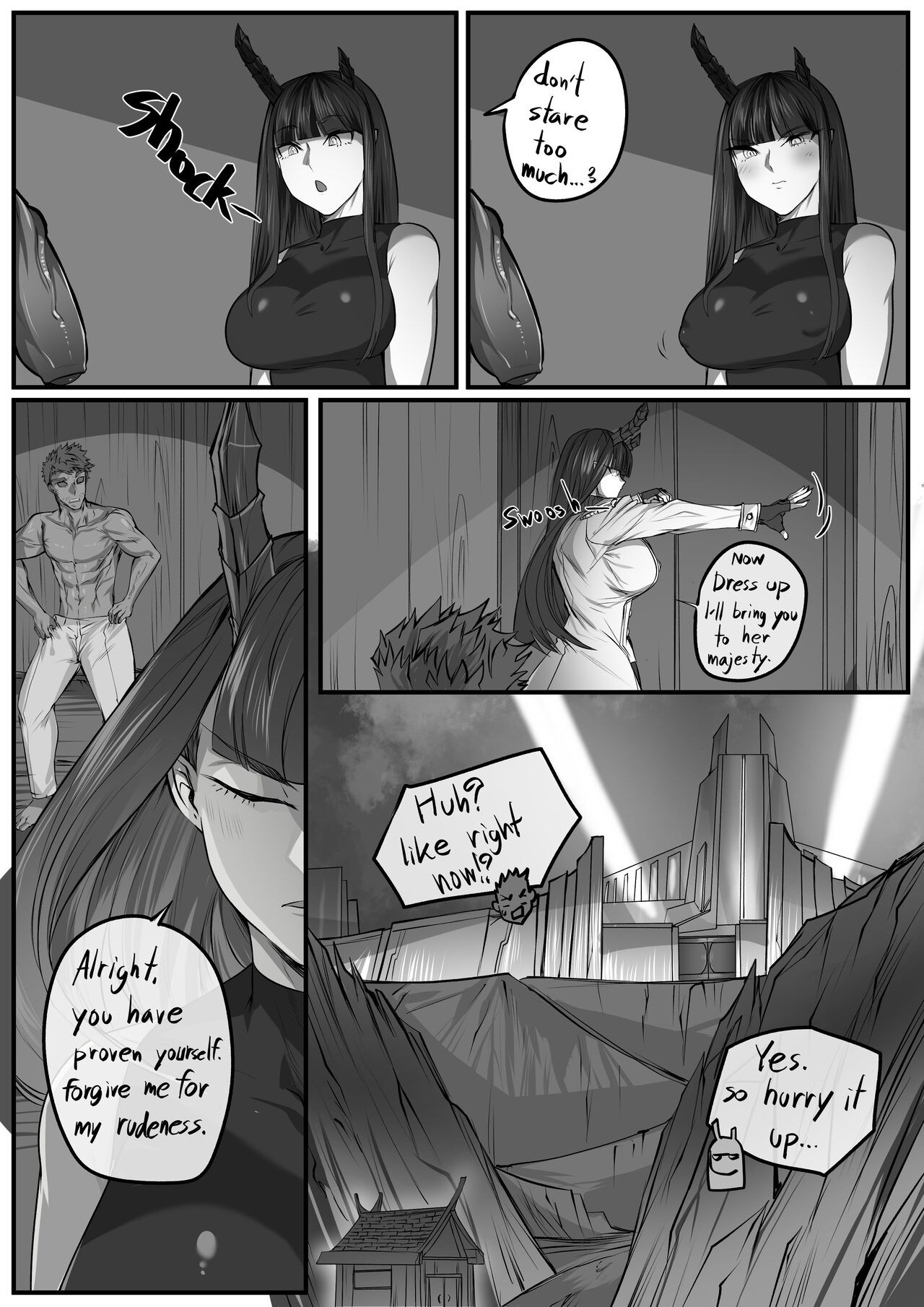 Demihuman Island Porn Comic english 06