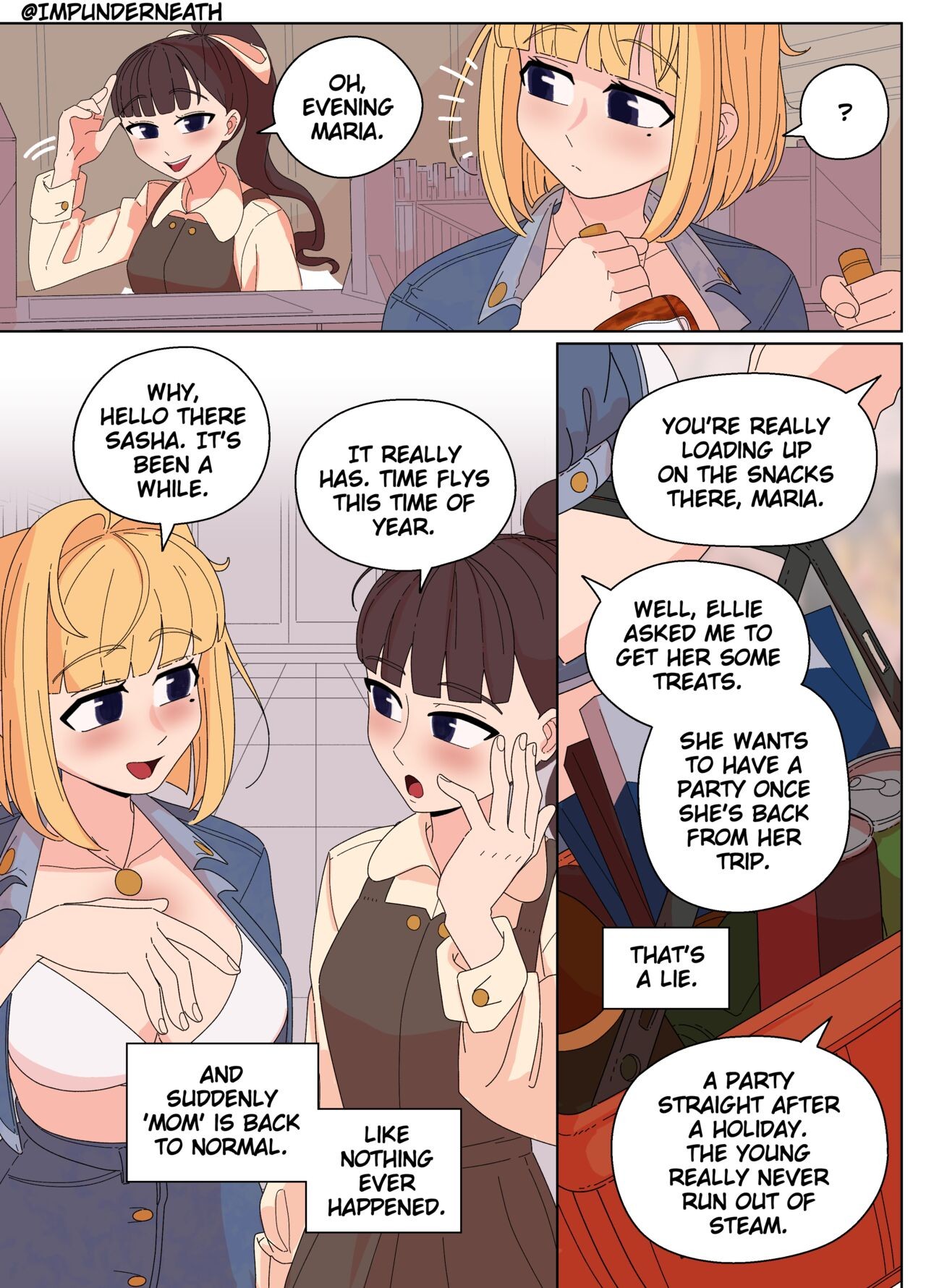 Ellie Skinsuit Part 5 Porn Comic english 20