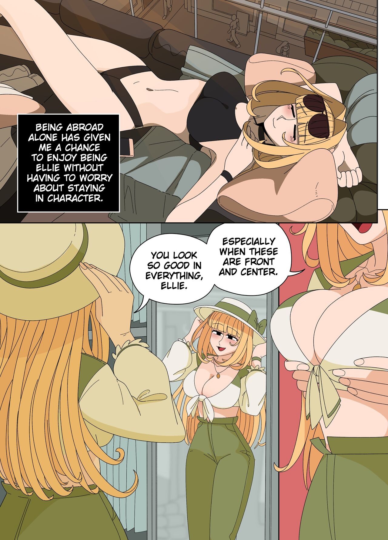 Ellie Skinsuit Part 6 Porn Comic english 04