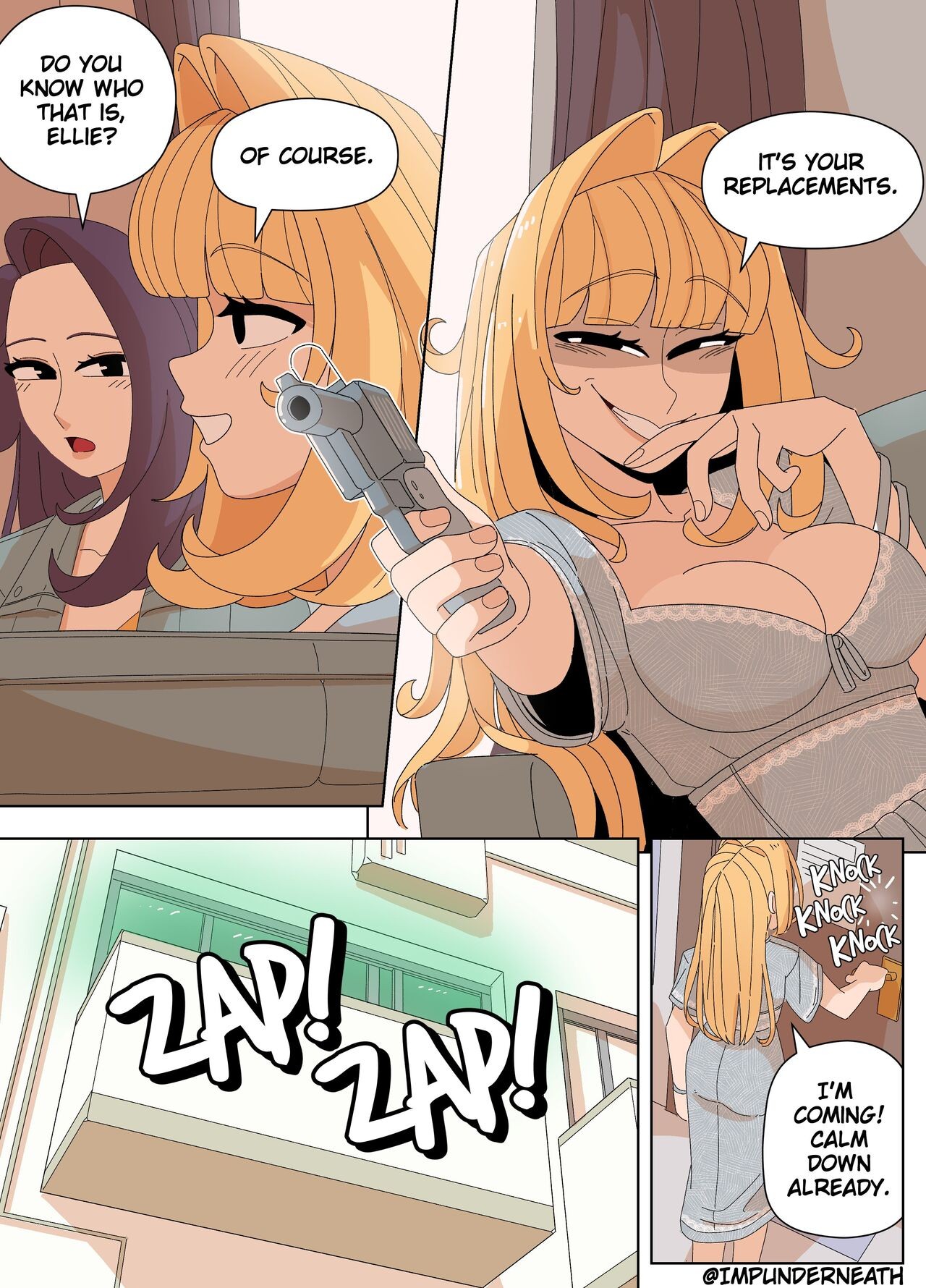 Ellie Skinsuit Part 7 Porn Comic english 15