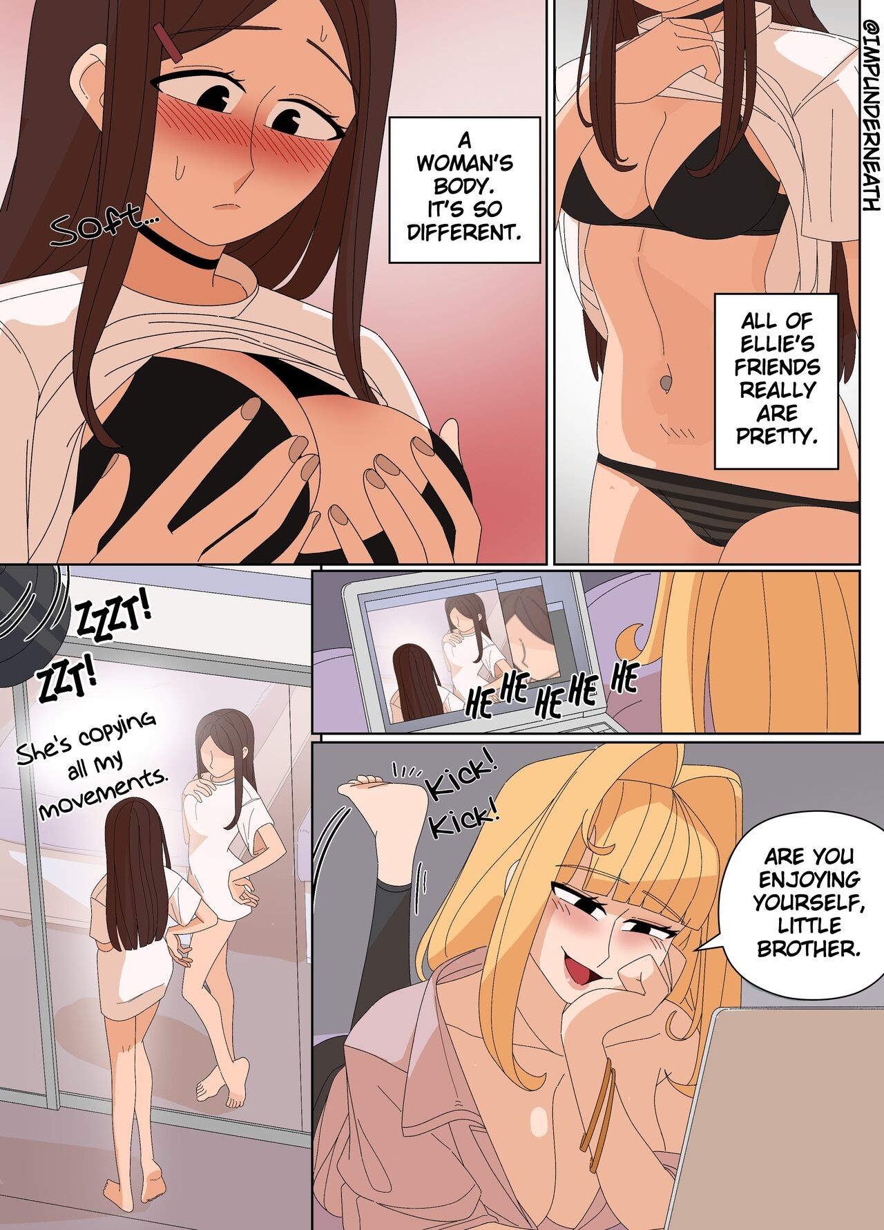 Ellie Skinsuit Part 7 Porn Comic english 29