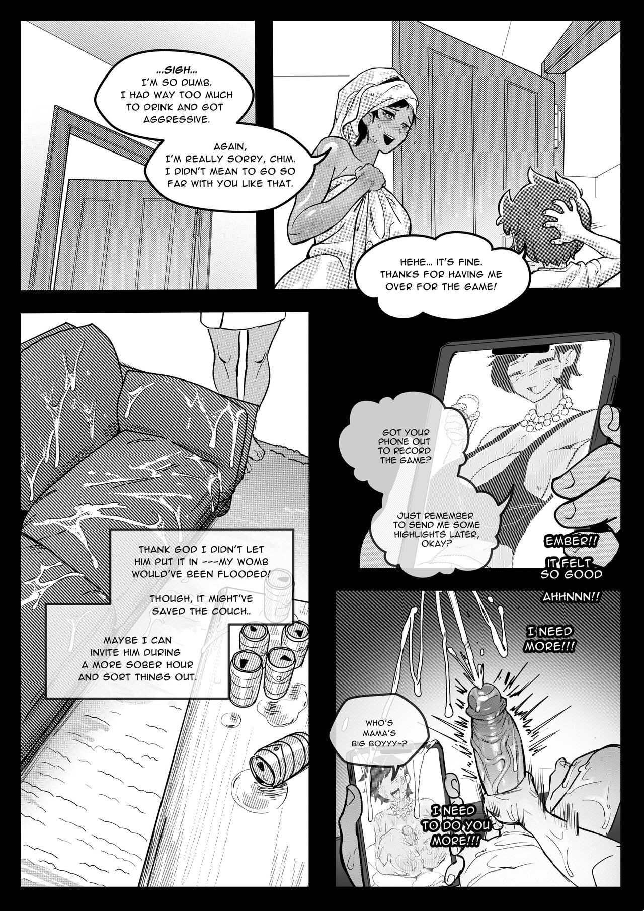 Ember And Avira’s Monkey Mayhem Unleashed Porn Comic english 07