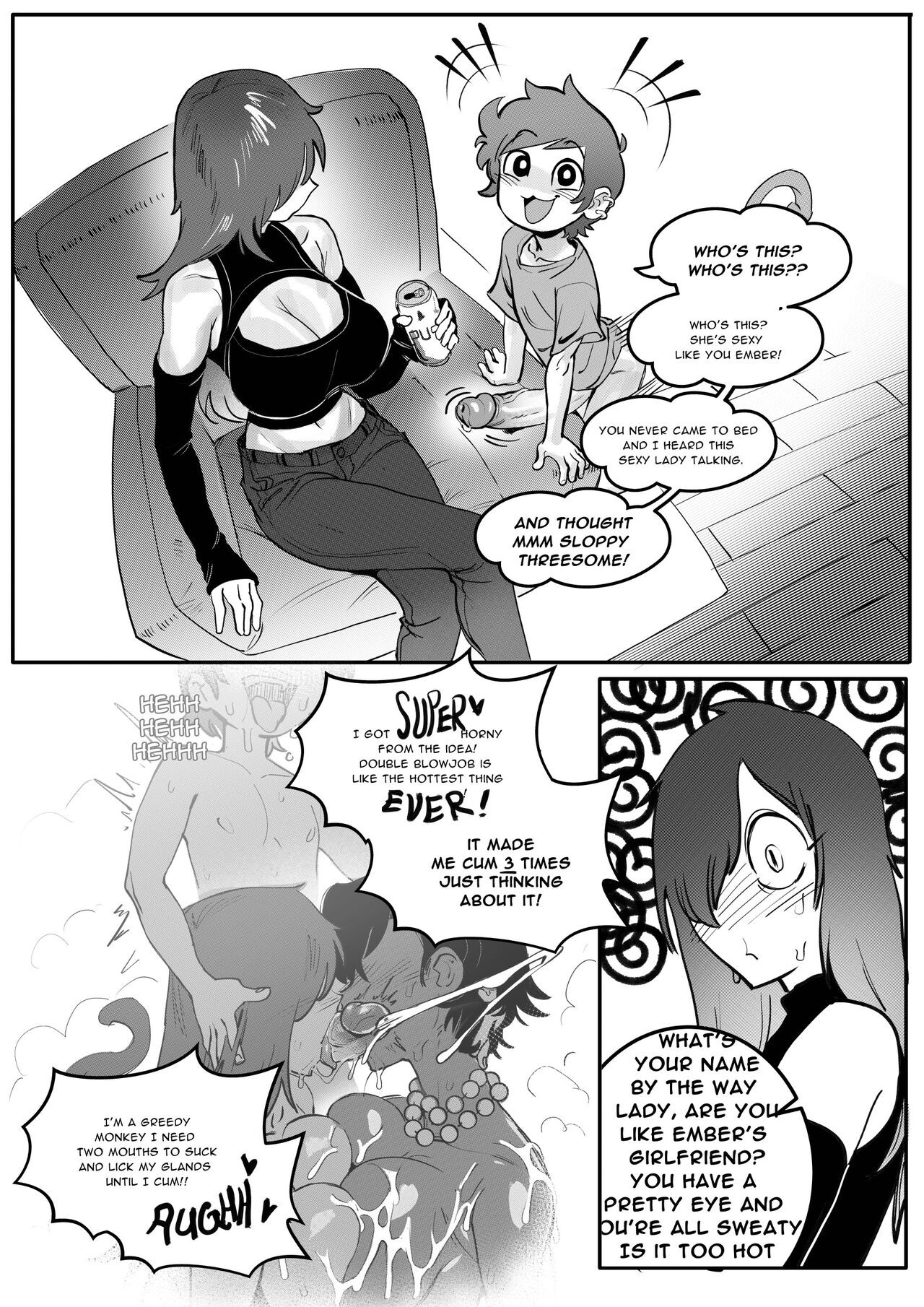 Ember And Avira’s Monkey Mayhem Unleashed Porn Comic english 12