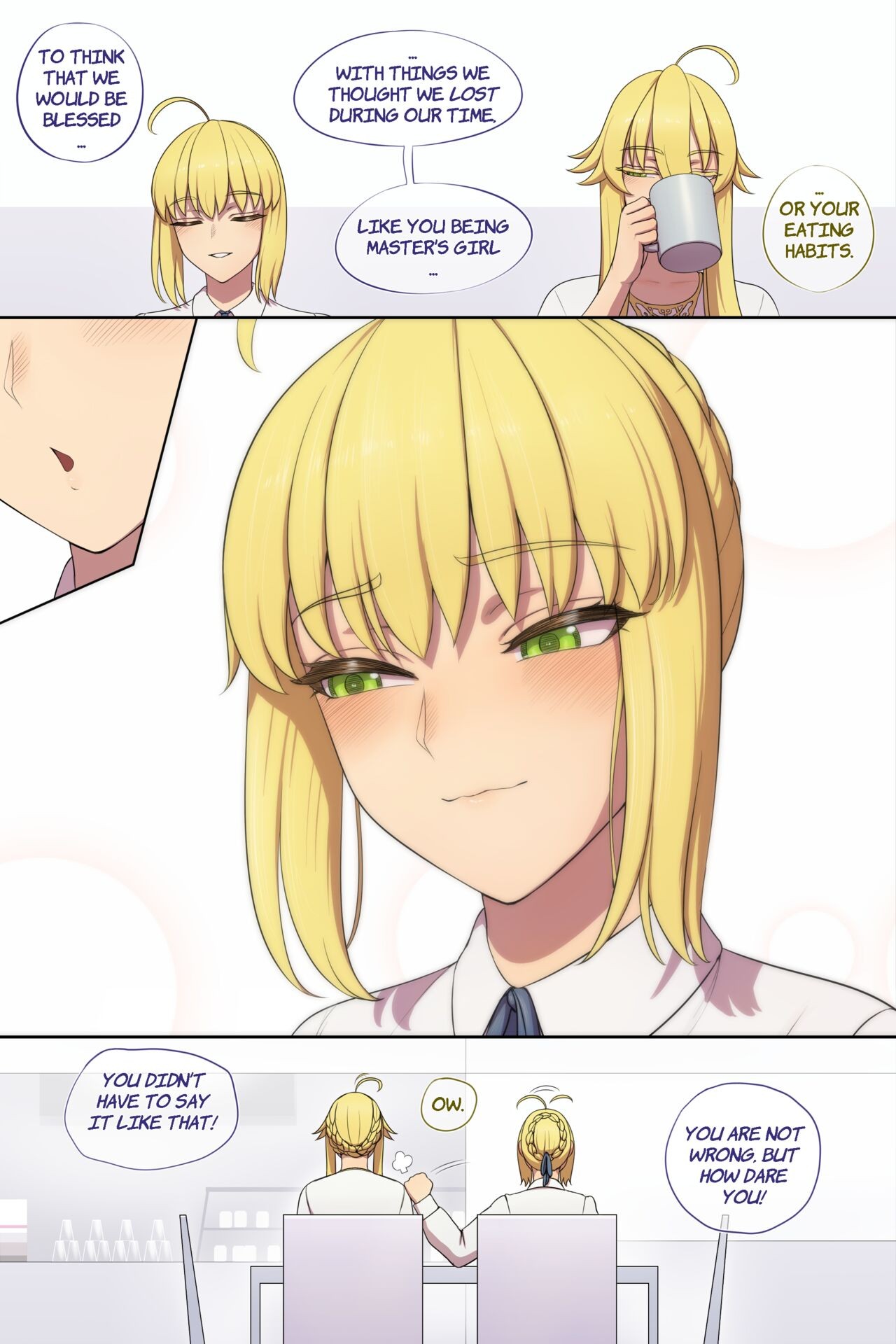 FGO Lancer Artoria 2 Set  Porn Comic english 13