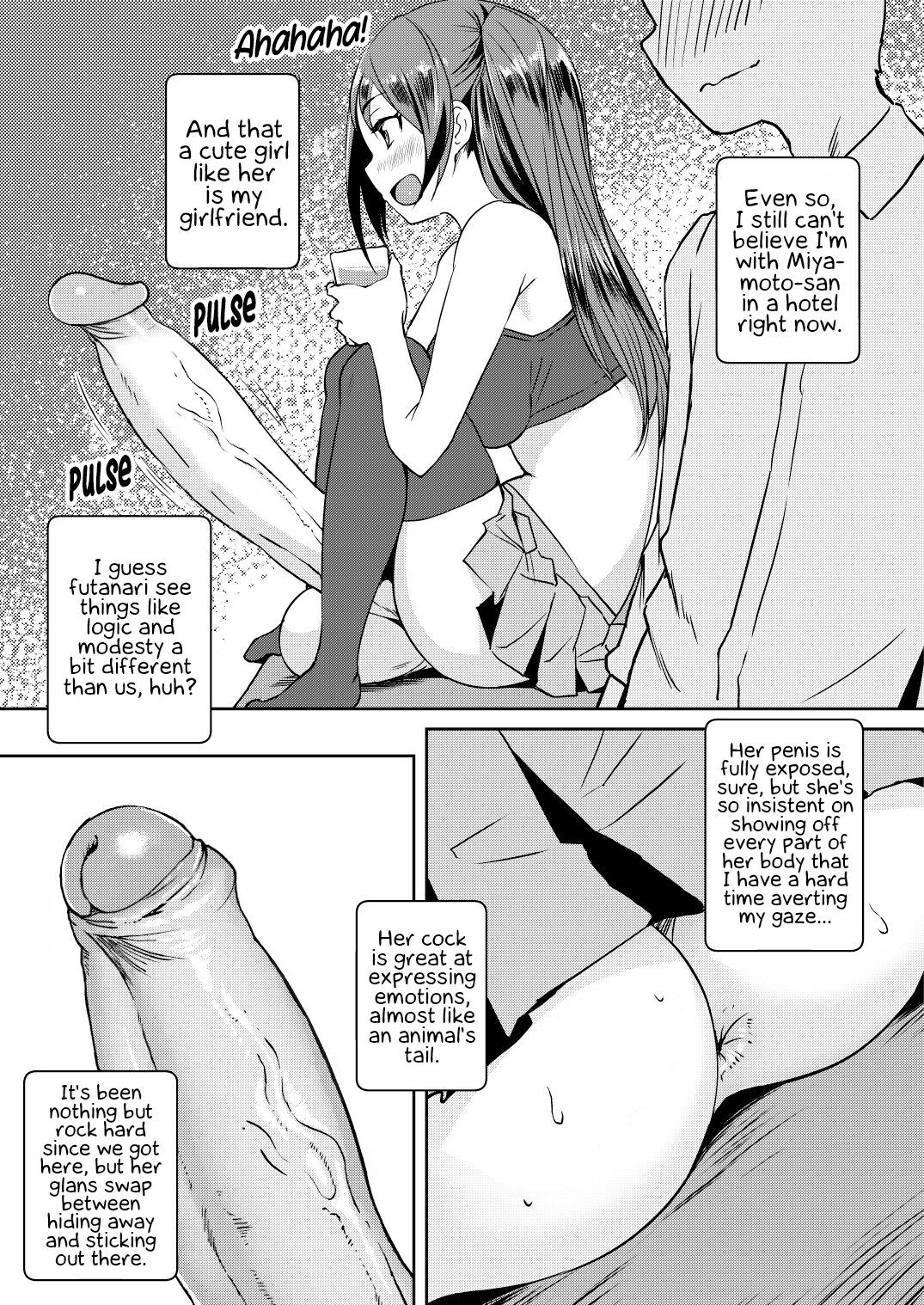 Futa Girl Friend Part 2 Porn Comic english 08