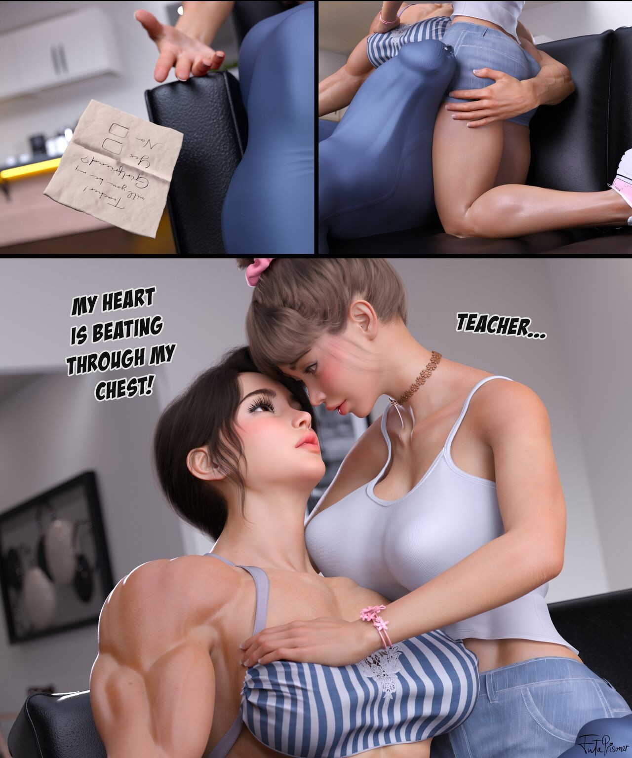 GTS Part 1: Temptation Porn Comic english 30