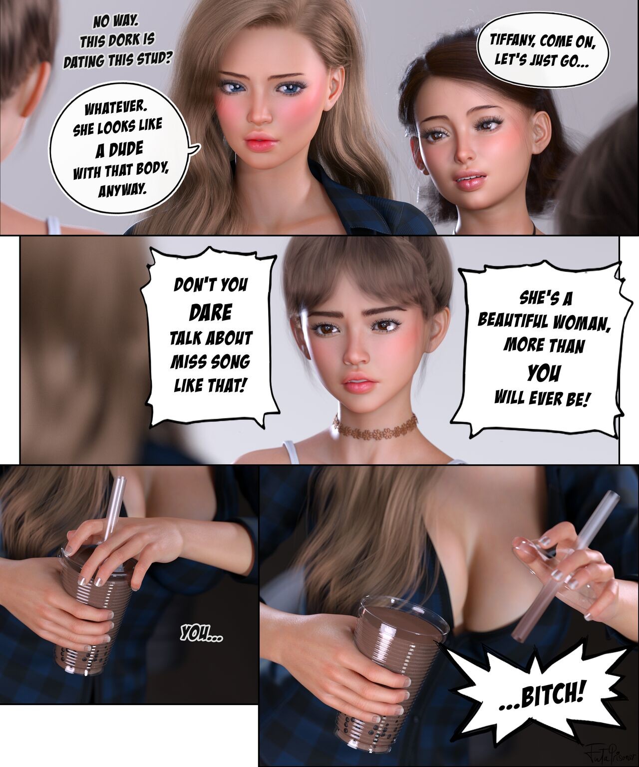 GTS Part 1: Temptation Porn Comic english 33