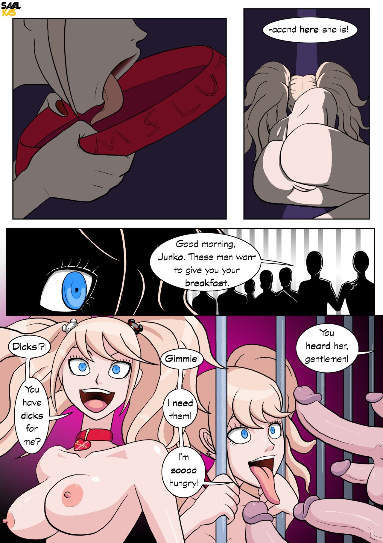 Junko Enoshima: The Ultimate Cumslut Porn Comic english 02