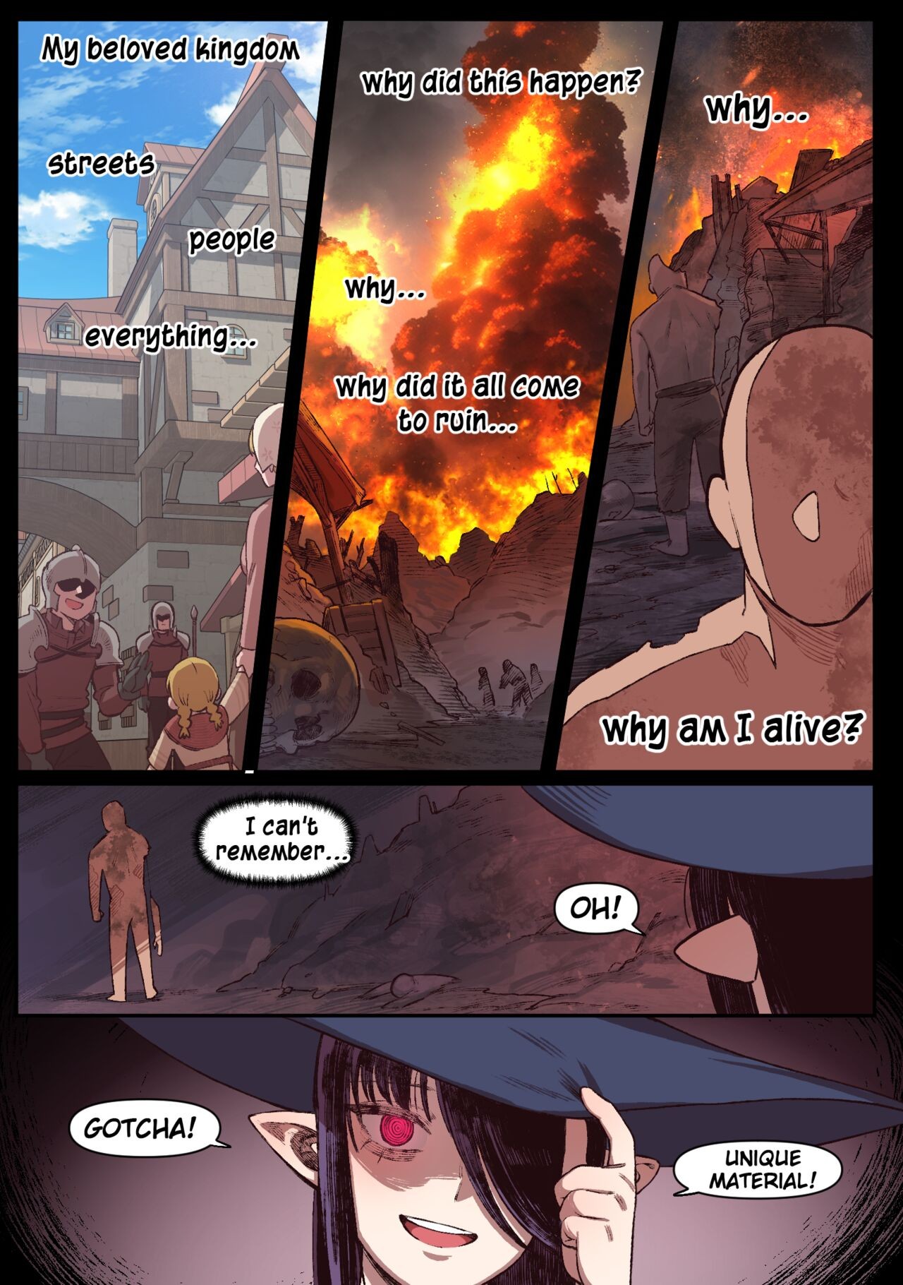 Knight Of The Fallen Kingdom Part 1 Porn Comic english 02