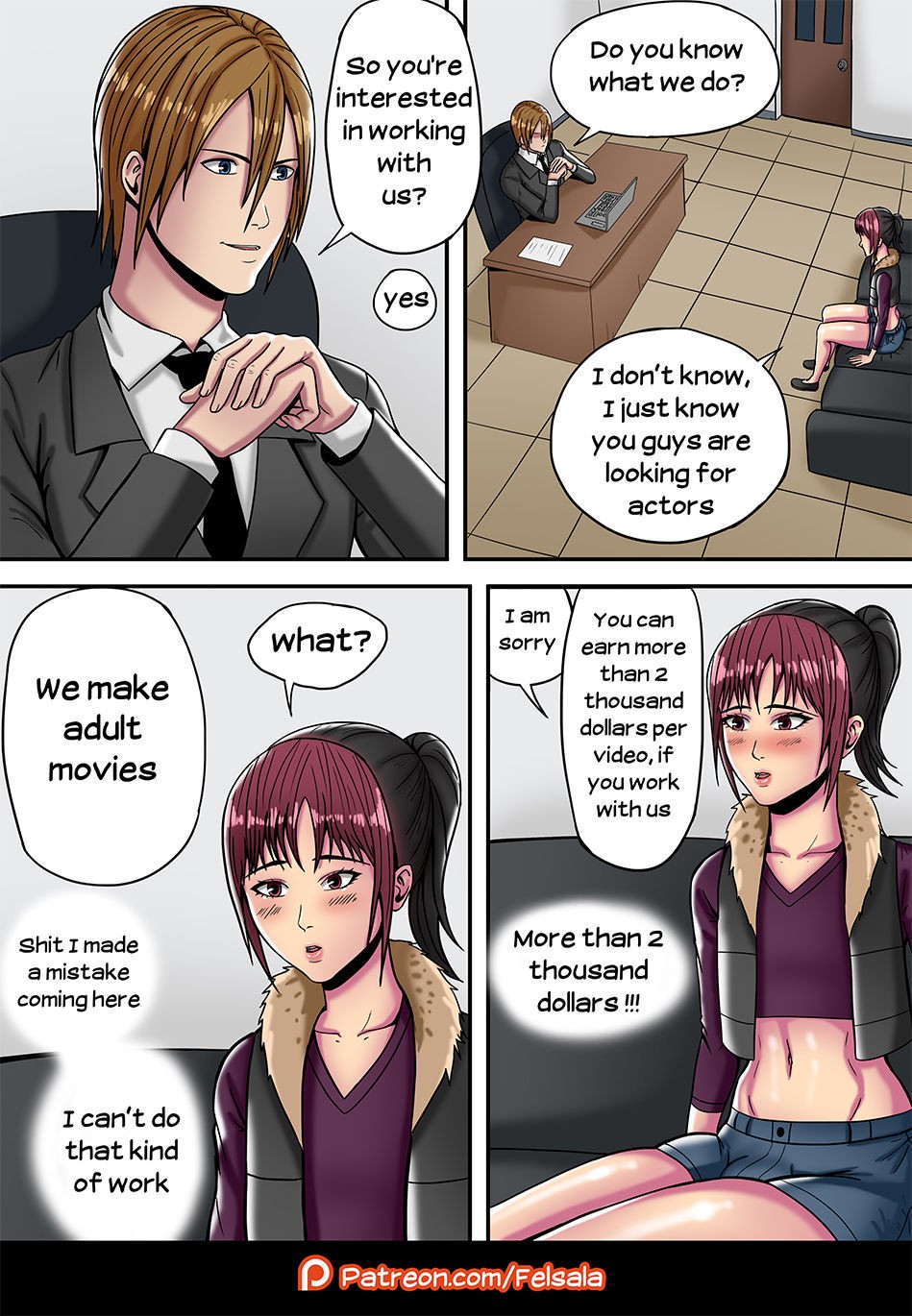 Looking For a Job Porn Comic english 04