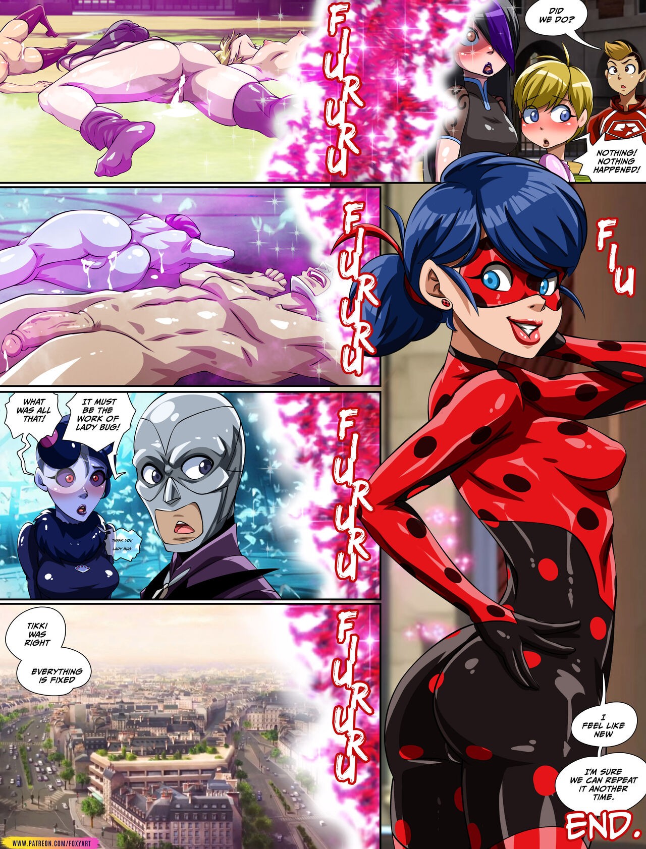 Miraculous Ladybug Dominatrix Porn Comic english 37 Porn Comic 