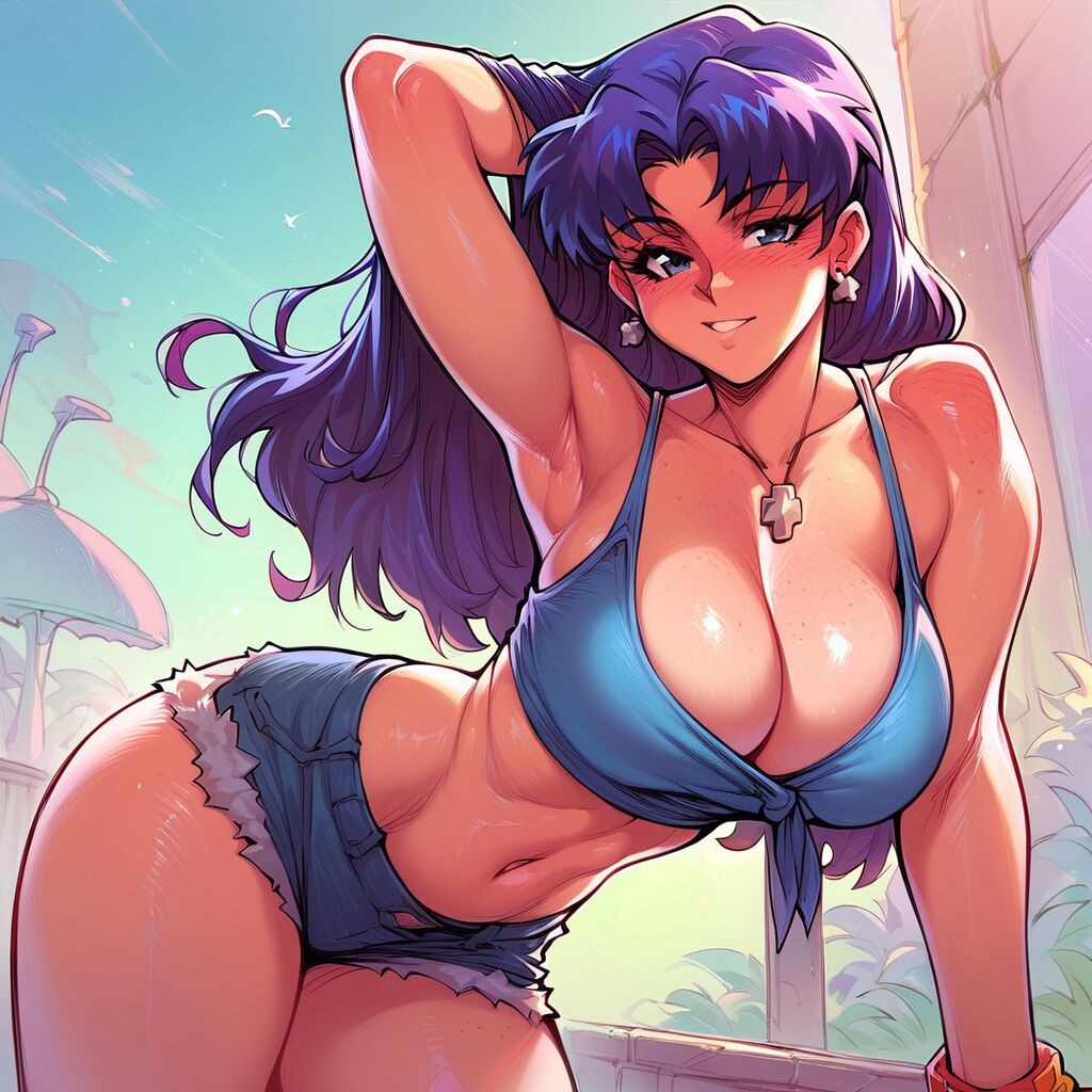 Misato: Training The New Recruit Porn Comic english 02