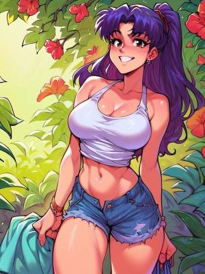 Misato: Training The New Recruit Porn Comic english 04