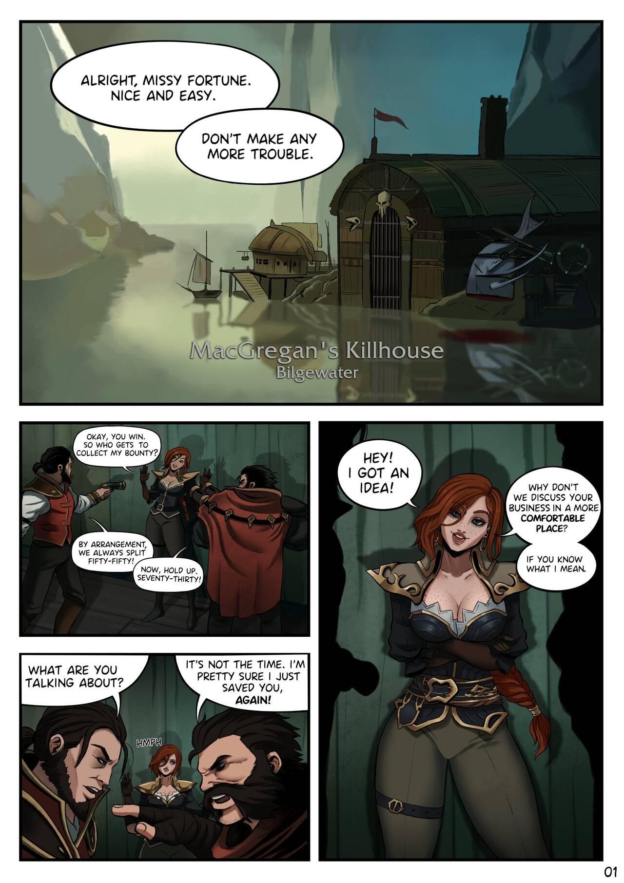 Miss Fortune’s Offer Porn Comic english 03