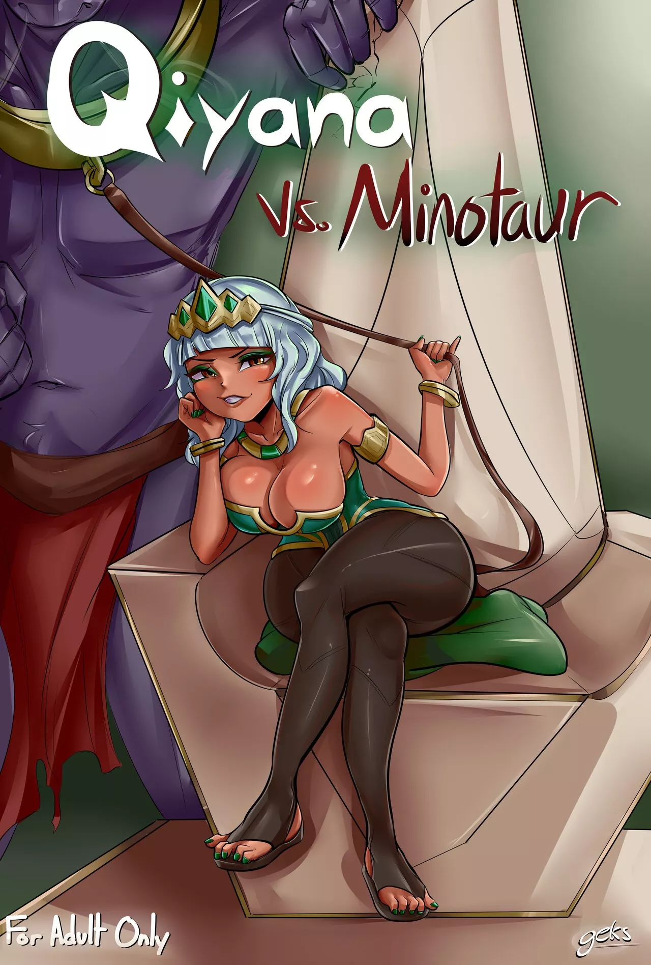Qiyana Vs. Minotaur (League of Legends) [Geks] - English - Porn Comic