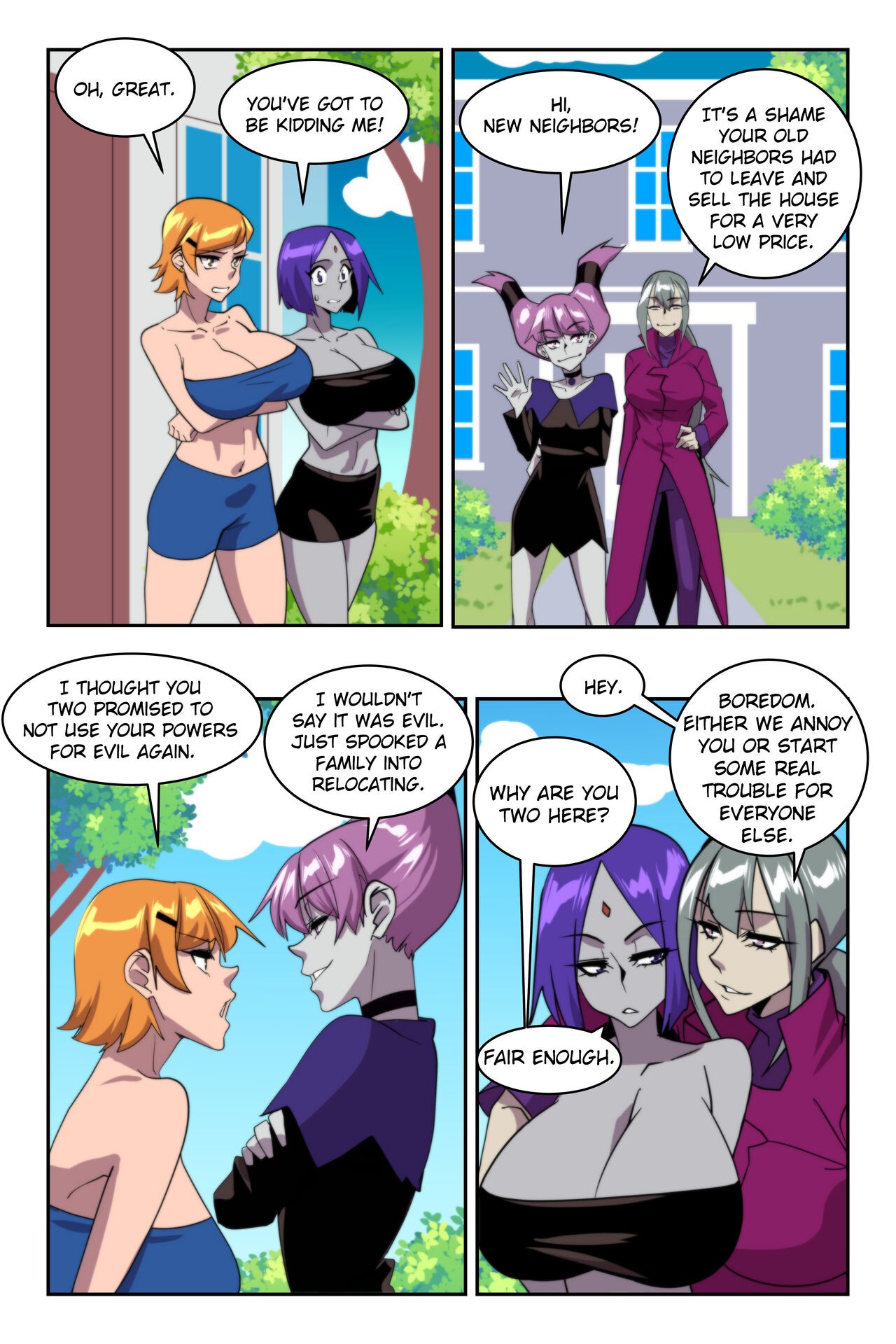 Raven and Gwen’s Magical Adventures Part 5 Porn Comic english 02