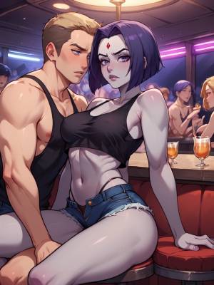 Raven: In The Club Porn Comic english 03