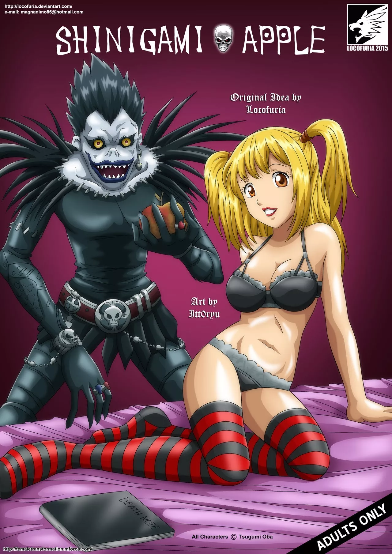 Shinigami Apple (Death Note) [Itt0ryu] - English - Porn Comic