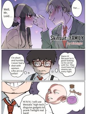 Skinsuit × FAMILY Porn Comic english 02