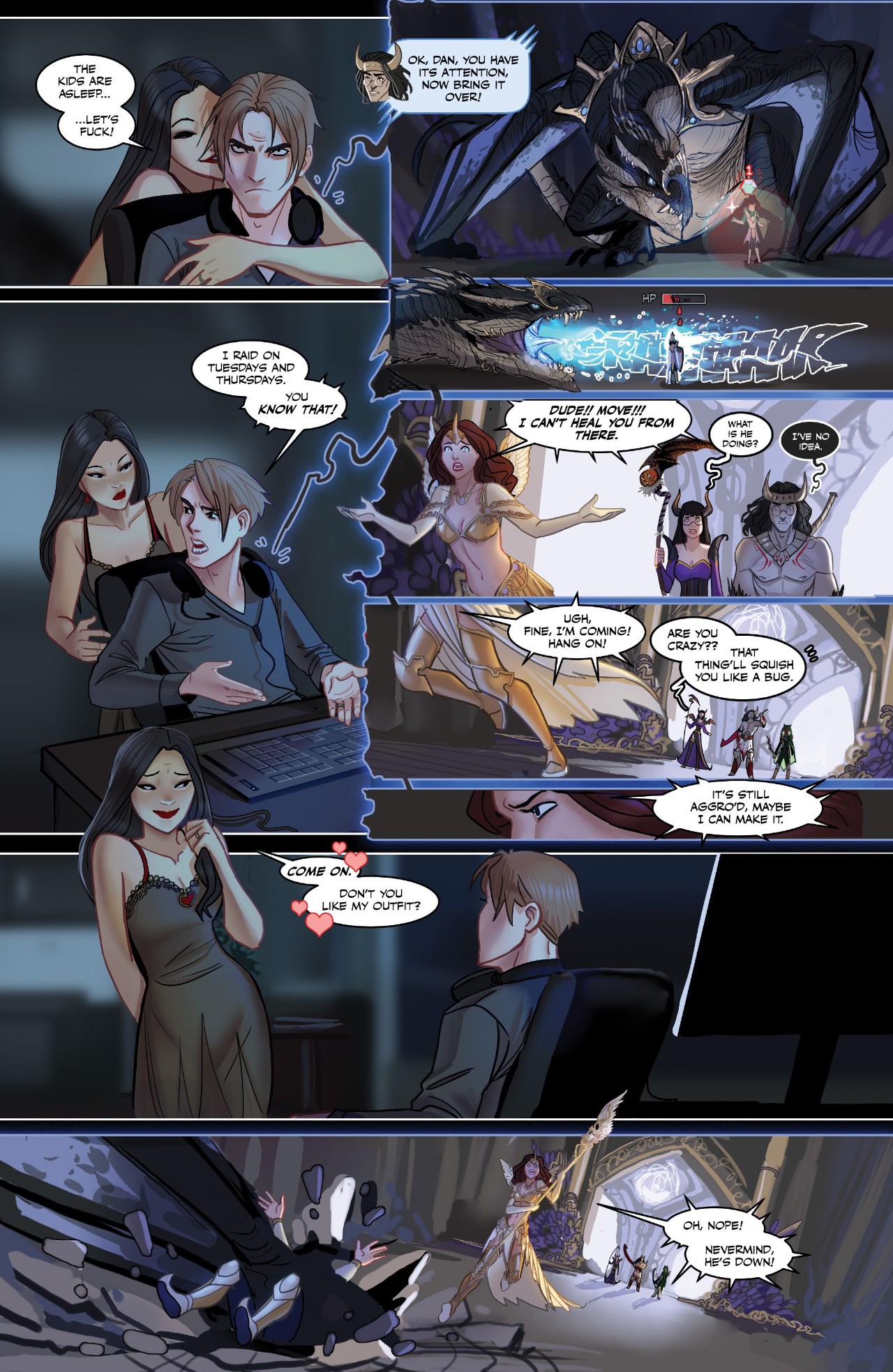 Swing By Linda Sejic Part 1 Porn Comic english 44