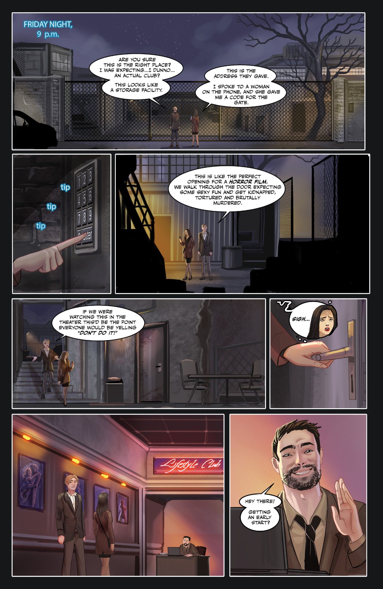 Swing By Linda Sejic Part 1 Porn Comic english 75