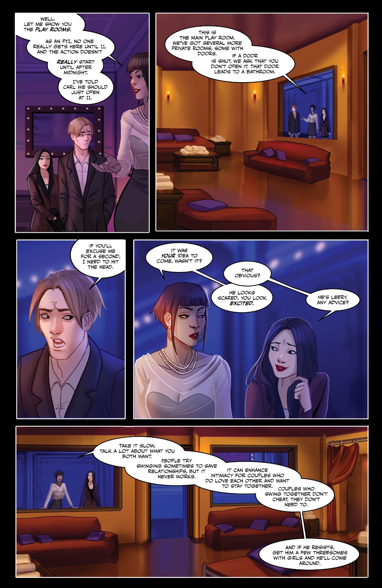 Swing By Linda Sejic Part 1 Porn Comic english 78