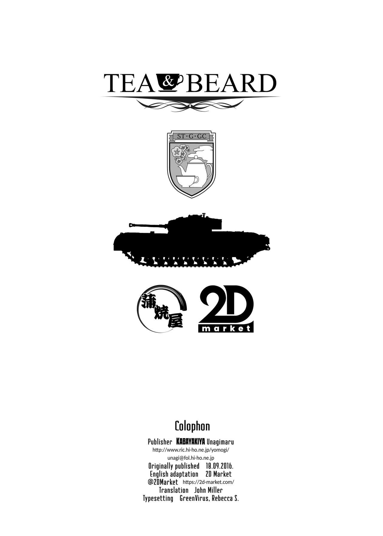 TEA&BEARD By Unagimaru Porn Comic english 13