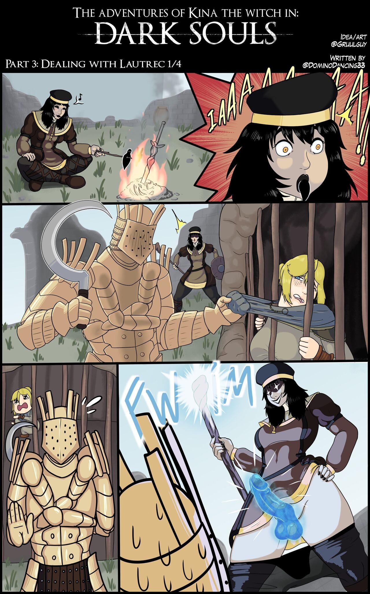 The Adventures Of Kina The Witch In Dark Souls Porn Comic english 05