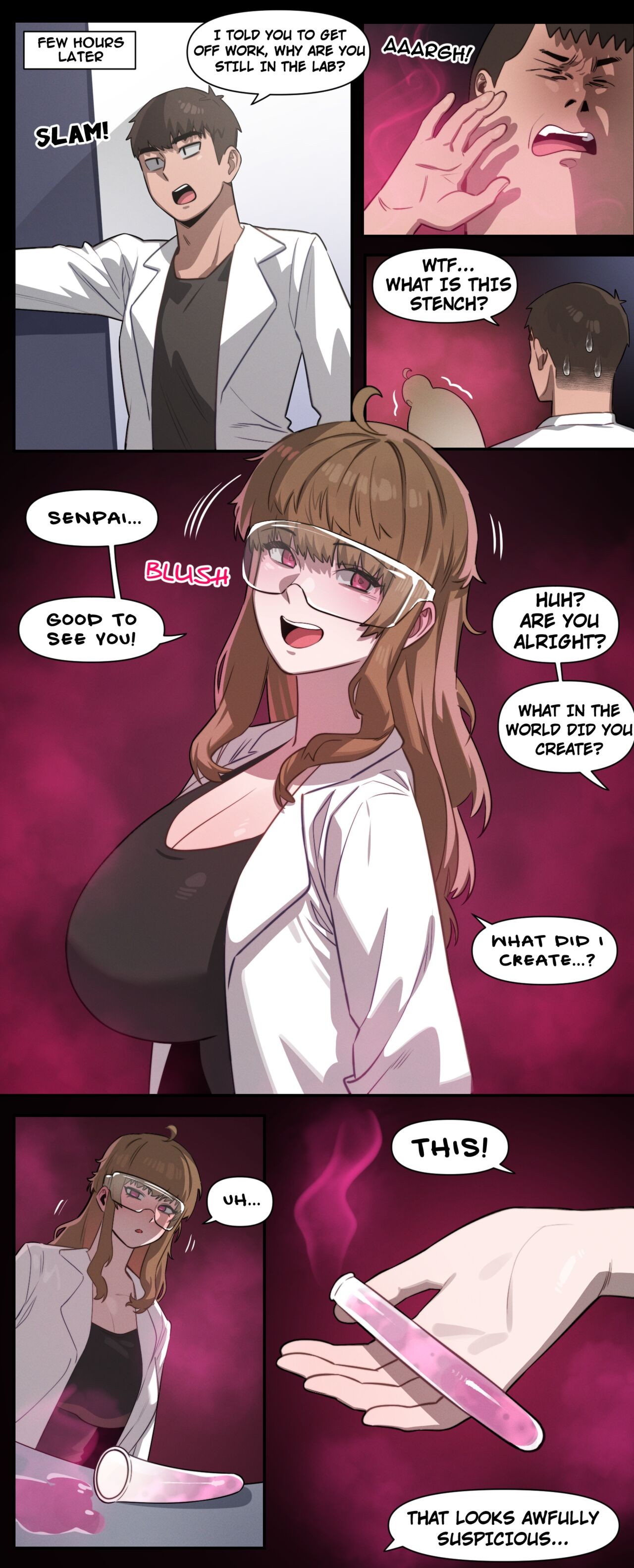 The Best Way To Connect With Senpai  Porn Comic english 03