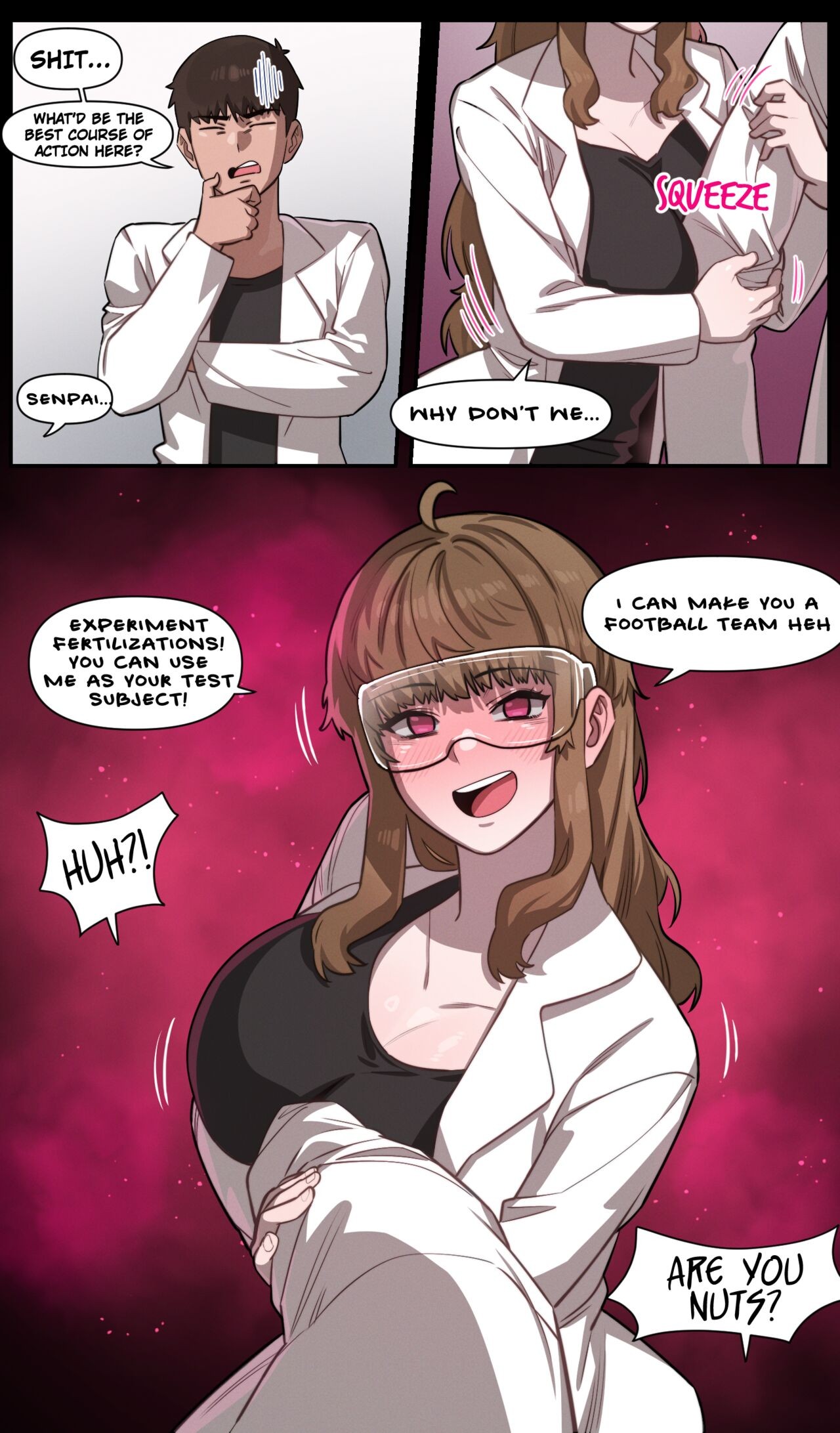 The Best Way To Connect With Senpai  Porn Comic english 04