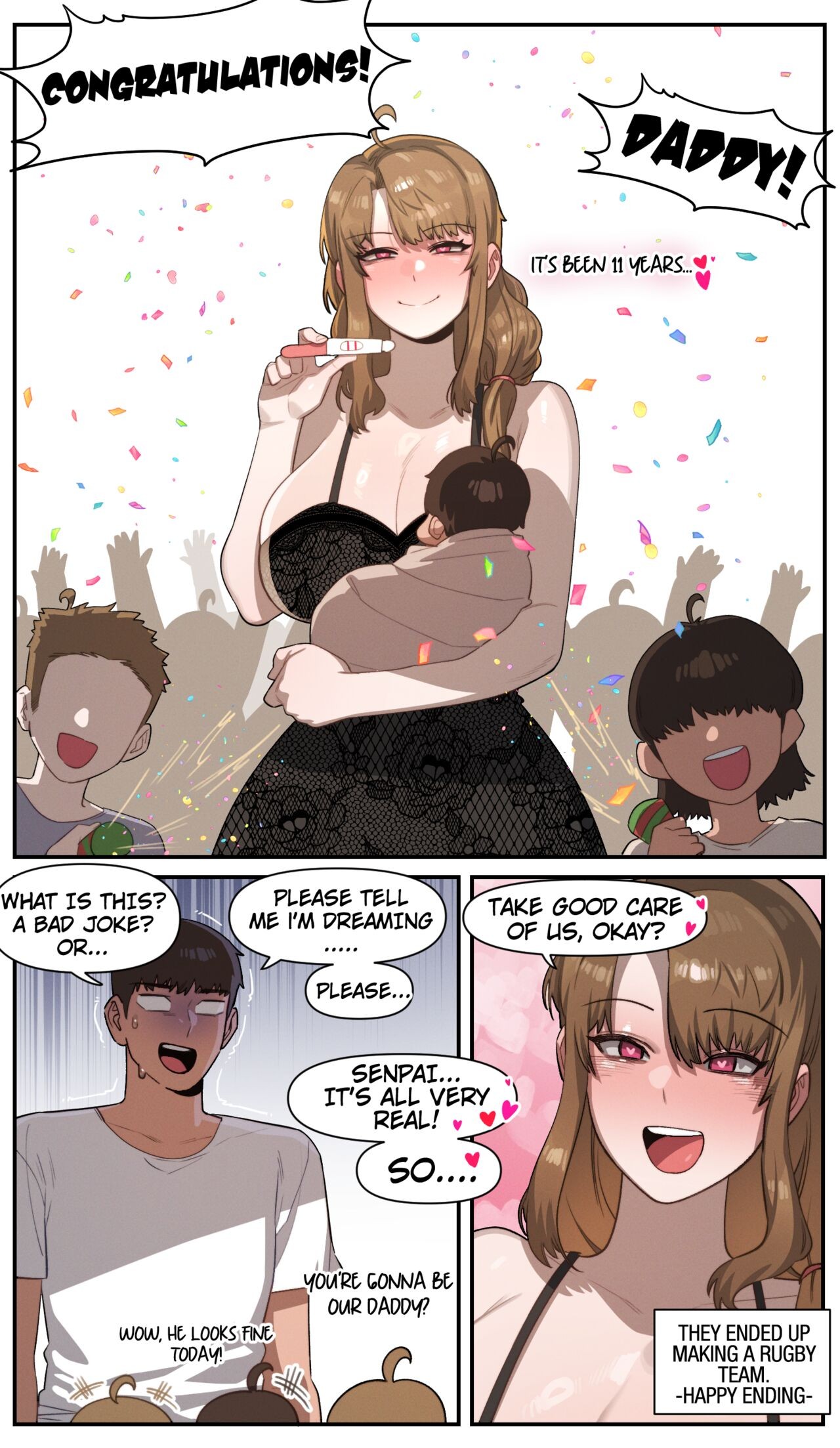 The Best Way To Connect With Senpai  Porn Comic english 16