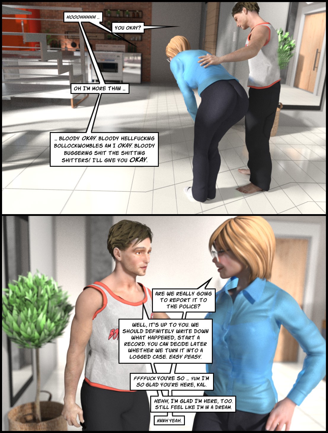 The Deliciously Awkward Family Bubble Part 4 Porn Comic english 68