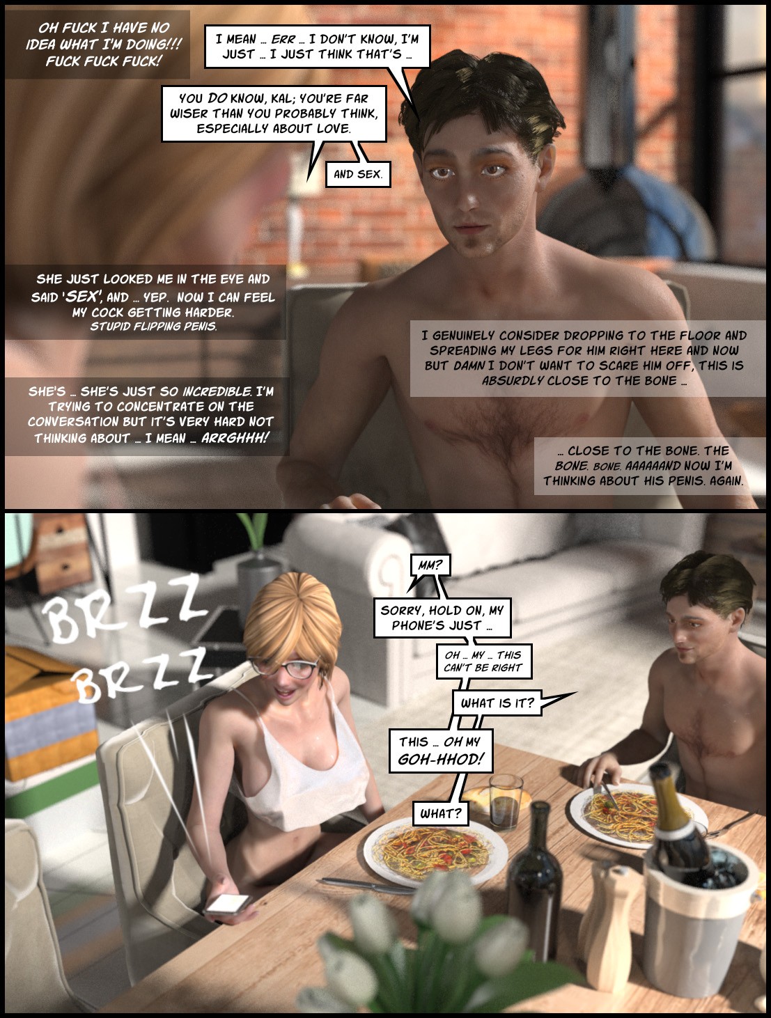 The Deliciously Awkward Family Bubble Part 5 Porn Comic english 54