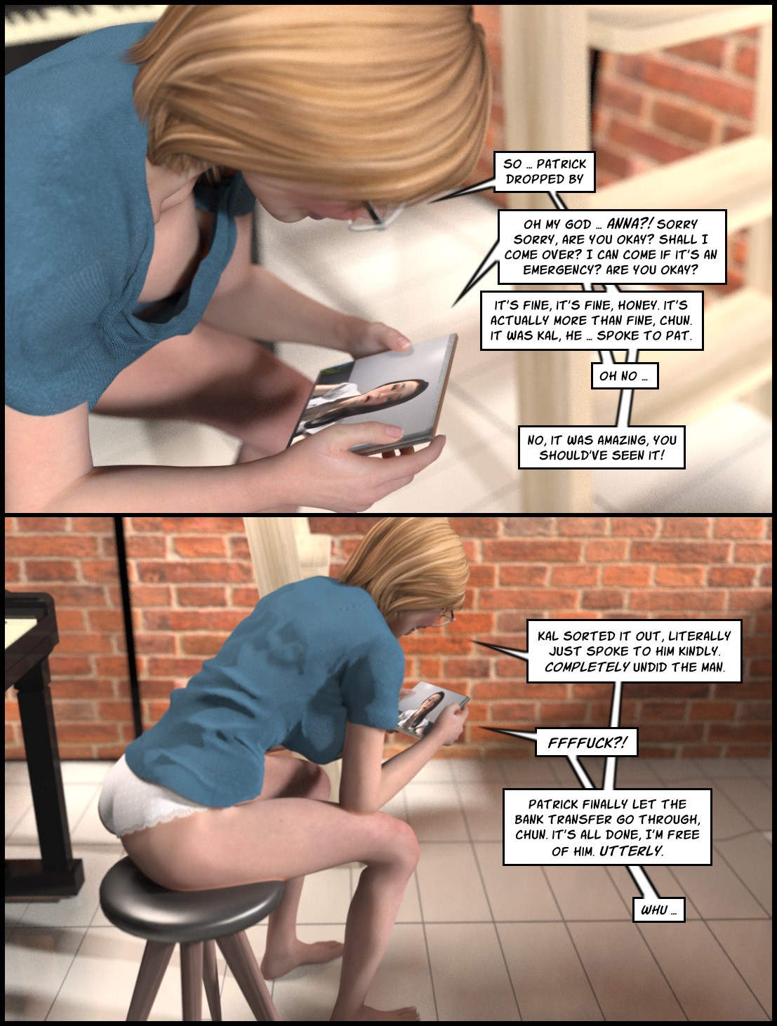 The Deliciously Awkward Family Bubble Part 5 Porn Comic english 76